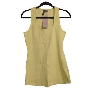 Sweaty Betty Everyday Tank Top Shirt Pomelo Green Sleeveless Scoop Neck 8-10 New